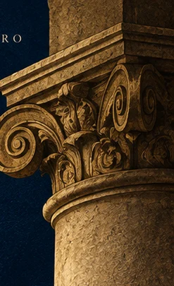Detalhe arquitetônico da identidade visual 8 Corporate